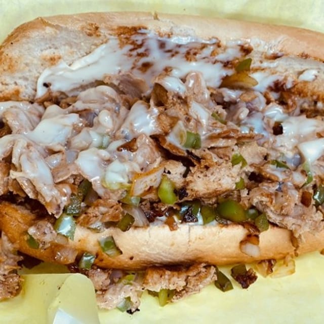 Chicken Philly Cheesesteak.