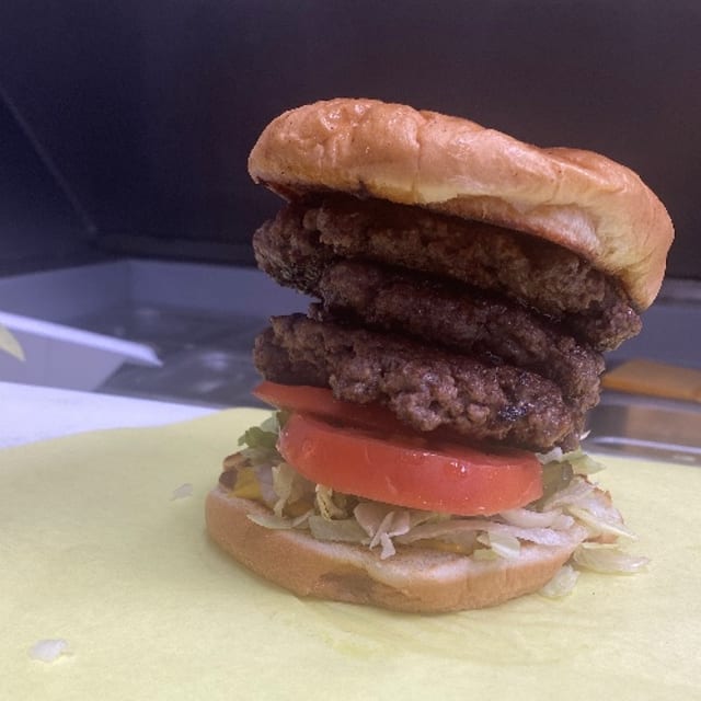 Triple Burger.